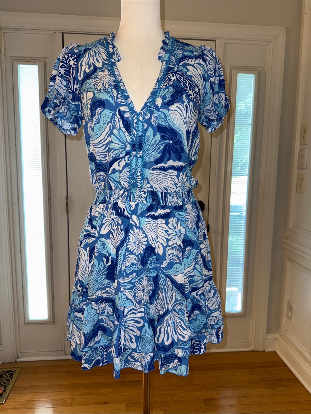 Poupette St Barth MINI dress BIBI Blue Tiger Lily